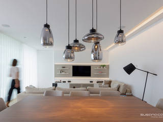 Valadares Family Home | 2021, Atelier Susana Camelo Atelier Susana Camelo Moderne Wohnzimmer Weiß