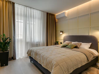 Apartment 2, Bovkun design Bovkun design Minimalist bedroom