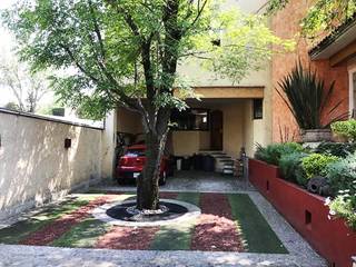 Residencia en el Pedregal de San Angel, CDMX, F.arquitectos F.arquitectos Casas unifamiliares