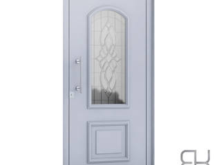 RK EXCLUSIVE DOOR / Classic Line, RK Exclusive Doors RK Exclusive Doors Парадні двері Алюміній / цинк Сірий