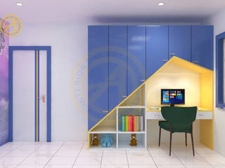 Best Kids-room designs for Kids. , The Artwill Interior The Artwill Interior غرفة نوم أولاد خشب نقي Multicolored