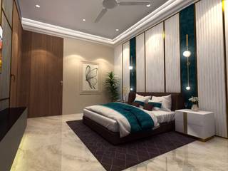 Inspiration für zukünftige Projekte: Renderings und Planungen, passion-muenchen passion-muenchen Modern Bedroom Marble