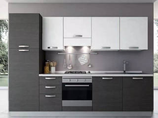 Cucine lineari su misura, Artigiani in città Artigiani in città Nhà: thiết kế nội thất · bố trí · ảnh