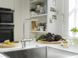 Edelstahl-Vielfalt bei Franke entdecken - Stylische Armaturen für jeden Geschmack, Franke GmbH Franke GmbH Modern kitchen