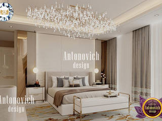 CLASSY BEDROOM INTERIOR DESIGN BY LUXURY ANTONOVICH DESIGN, Luxury Antonovich Design Luxury Antonovich Design Спальня