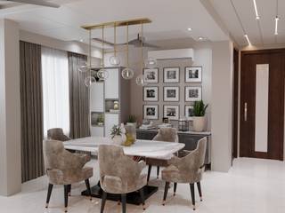 Luxurious dining room homify Eclectic style dining room