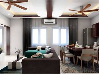 Best Interior design areas, Monnaie Interiors Pvt Ltd Monnaie Interiors Pvt Ltd Modern living room Wood Wood effect