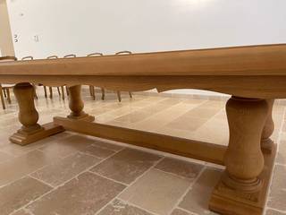 Tavoli in rovere classici su misura fino a 5 metri, Falegnameria su misura Falegnameria su misura Dining roomTables Wood
