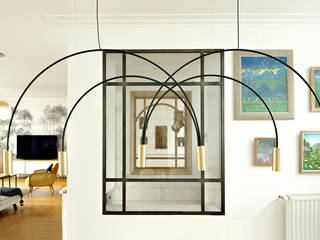 Maison C.D., Ophélie Dohy architecte d'intérieur Ophélie Dohy architecte d'intérieur Sala da pranzo minimalista