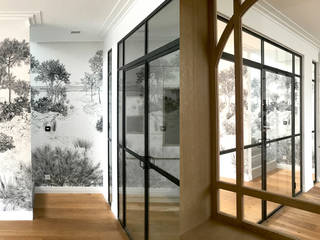 Maison C.D., Ophélie Dohy architecte d'intérieur Ophélie Dohy architecte d'intérieur Salon minimaliste