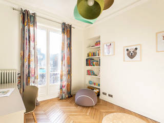 Décoration d'une chambre d'enfant (garçon), Studio Coralie Vasseur Studio Coralie Vasseur Boys Bedroom