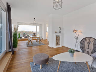 Traumhafte 4-Zimmer Penthousewohnung nach Renovierung, ADDA Home Staging ADDA Home Staging Living room