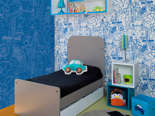 Cuarto Bebe Yellow Submarine, KiKi Diseño y Decoración KiKi Diseño y Decoración Dormitorios infantiles de estilo moderno