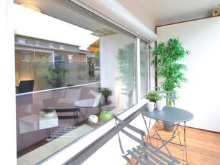 3-Zimmer Wohnung mit natürliche Stimmung, ADDA Home Staging ADDA Home Staging Modern balcony, veranda & terrace