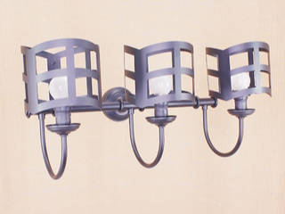 Lámparas de pared rústicas, Artehierro Artehierro Rustic style house Iron/Steel