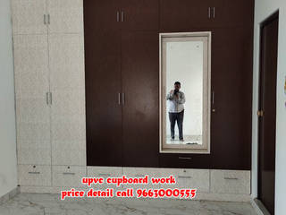 UPVC Cupbord work 9663000555, balabharathi pvc interior design balabharathi pvc interior design Modern style bedroom Plastic Wood effect