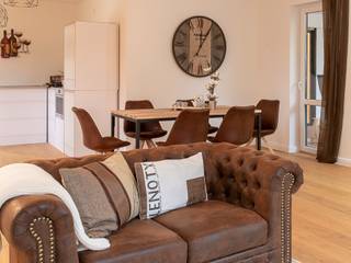 4-Zimmer Wohnung verkauft in 3 Tage - Schäftlarn, ADDA Home Staging ADDA Home Staging Industrial style living room