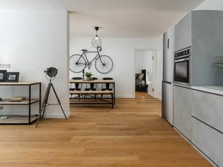 4-Zimmer Wohnung verkauft bei der ersten Besichtigung, München, ADDA Home Staging ADDA Home Staging Living room