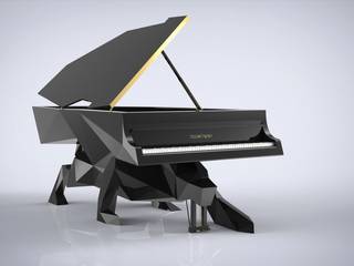 SELF-PLAYING PANTHER PIANO, Tesoro Nero Piano Company Tesoro Nero Piano Company غرف اخرى