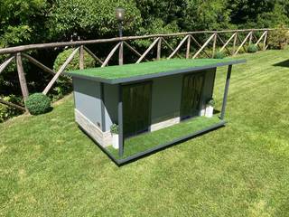 Cucce di design per 2 o più cani, Pet House Design® Pet House Design® Палісадник Дерево Дерев'яні