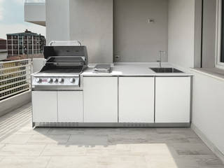 Chioggia, OF outdoorkitchens OF outdoorkitchens Built-in kitchens آئرن / اسٹیل