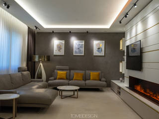 VILLA PRIVATA MODERN STYLE , LUCA TOMEI DESIGN & INTERIORS LUCA TOMEI DESIGN & INTERIORS Modern living room