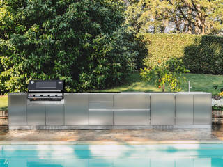 Colli al Metauro 1, OF outdoorkitchens OF outdoorkitchens Built-in kitchens آئرن / اسٹیل