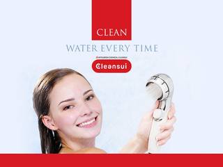 Cleansui Shower Filter Dubai | Anti Hair Fall Shower Filter Dubai, Cleansui UAE Cleansui UAE Rustic style bathroom