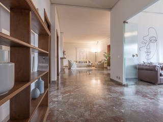 HOME STAGING per un APPARTAMENTO DA SOGNO SULL'ARNO A FIRENZE, Mirna Casadei Home Staging Mirna Casadei Home Staging Estudios y oficinas modernos