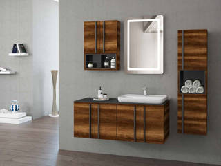 ALMIRA - MAESTA BATHROOMS, MAESTA BATHROOM FURNITURE MAESTA BATHROOM FURNITURE Banheiros modernos