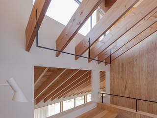 三島の家/house of mishima, STUDIO RAKKORA ARCHITECTS STUDIO RAKKORA ARCHITECTS مكتب عمل أو دراسة