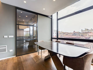 Porta Pinciana Residence, EF_Archidesign EF_Archidesign Modern living room