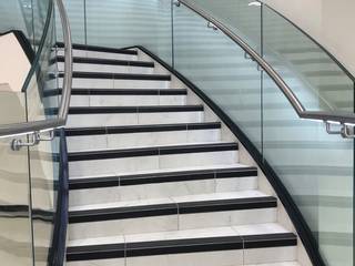 Tiles Supplied Refurbishment of Leeds Majestic Building For Channel 4 Headquarters, Tiles&Mosaics Tiles&Mosaics Escaleras Azulejos