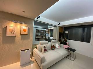 富錦街 住家設計 獨立書房, 捷士空間設計 捷士空間設計 Modern living room