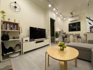 藝文街 住家設計, 捷士空間設計 捷士空間設計 Living room