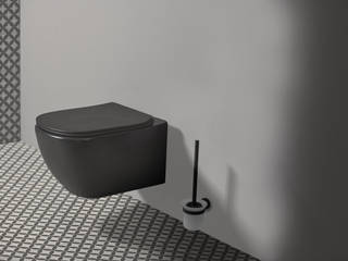 Colección SILK BLACK de IDEAL STANDARD, AZULBLANCO BAGNO SL AZULBLANCO BAGNO SL Modern bathroom Ceramic