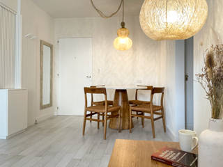 Departamento A•, Crea Interiorismo y Arquitectura Crea Interiorismo y Arquitectura Scandinavian style dining room