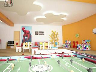 Kids Entertainment zone of a premium club in kolkata, Rashi Agarwal Designs Rashi Agarwal Designs Baby room Plywood