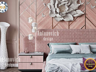 POSH BEDROOM INTERIOR DESIGN BY LUXURY ANTONOVICH DESIGN, Luxury Antonovich Design Luxury Antonovich Design Спальня