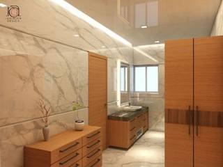 3D Image In Toilet, Rashi Agarwal Designs Rashi Agarwal Designs Modern bathroom Plywood