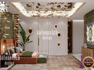 MARVELOUS BEDROOM INTERIOR DESIGN BY LUXURY ANTONOVICH DESIGN, Luxury Antonovich Design Luxury Antonovich Design Спальня