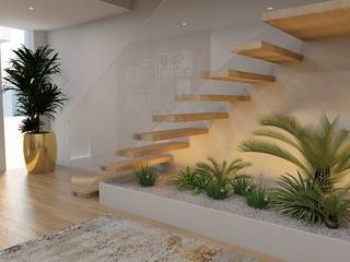 Uma casa de sonho, Casactiva Interiores Casactiva Interiores Corredores, halls e escadas modernos