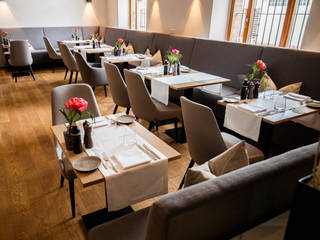 PAN - Bistro, Vinothek und Restaurant in Germersheim, Hammer & Margrander Interior GmbH Hammer & Margrander Interior GmbH مساحات تجارية