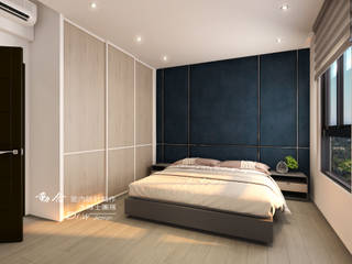 Leisurely--仁山洺悅, 木博士團隊/動念室內設計制作 木博士團隊/動念室內設計制作 Modern style bedroom