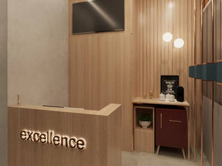 Clínica Médica, Laura Scursel Arquitetura Laura Scursel Arquitetura ห้องทำงาน/อ่านหนังสือ