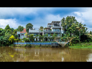 A Stunning House Project by the River, FOLIAGE FOLIAGE منزل عائلي صغير