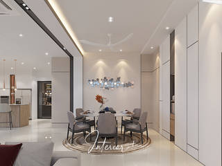 Bukit Suria, Interior+ Design Interior+ Design Modern dining room