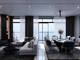Inwood Residences, Interior+ Design Interior+ Design Modern dining room