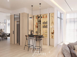 Empire Residence, Interior+ Design Interior+ Design Modern wine cellar