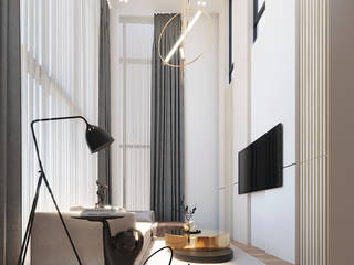 Empire Residence, Interior+ Design Interior+ Design Moderne woonkamers